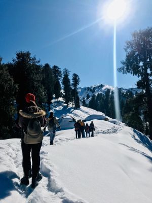 My first snow trekking with Invincible NGO